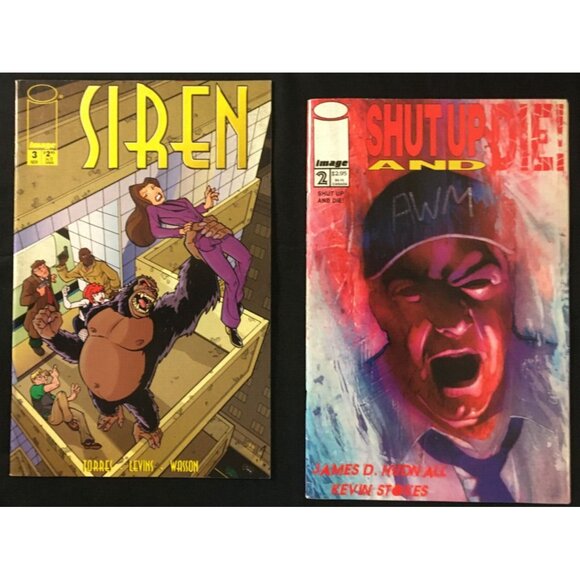 Image Comic Books- Sam & Twitch, Shut Up Die!, Siren Mixed Lot of 6 1998-2001 - Picture 6 of 8